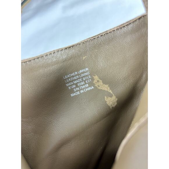 Tory Burch Wedge Boot River Rock Tan Brown Suede 8.5 M Lug Sole - Picture 9 of 11